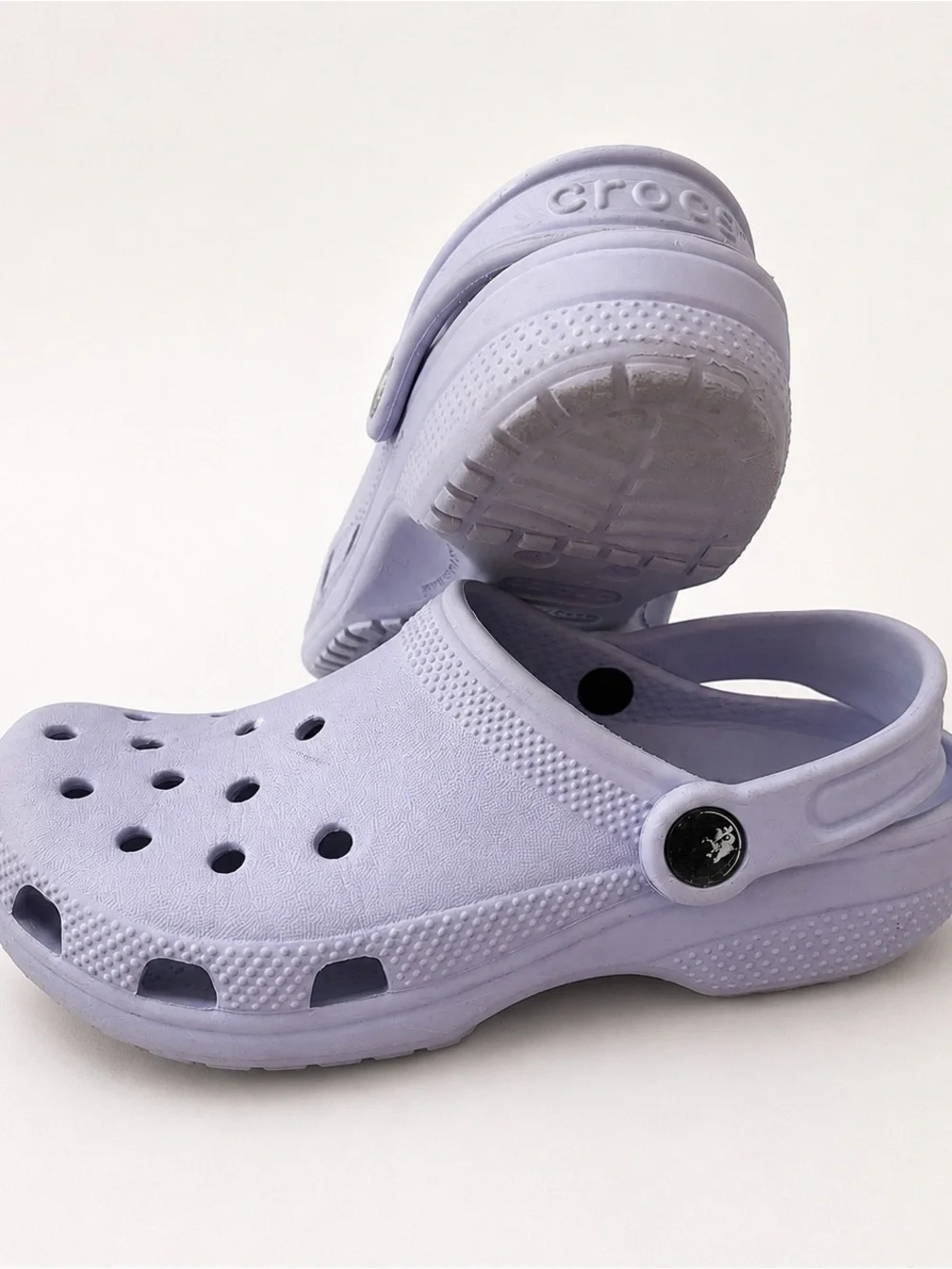 Crocs Classic Clog Lavender Purple Kids J1 Slip On Shoes